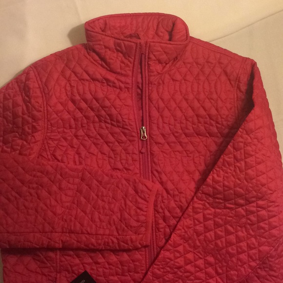 lands end red jacket